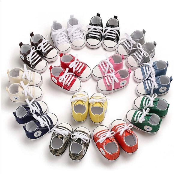 Baby Toddler Green Camo Lace-up Hightop Prewalkers - Picture 10 of 13